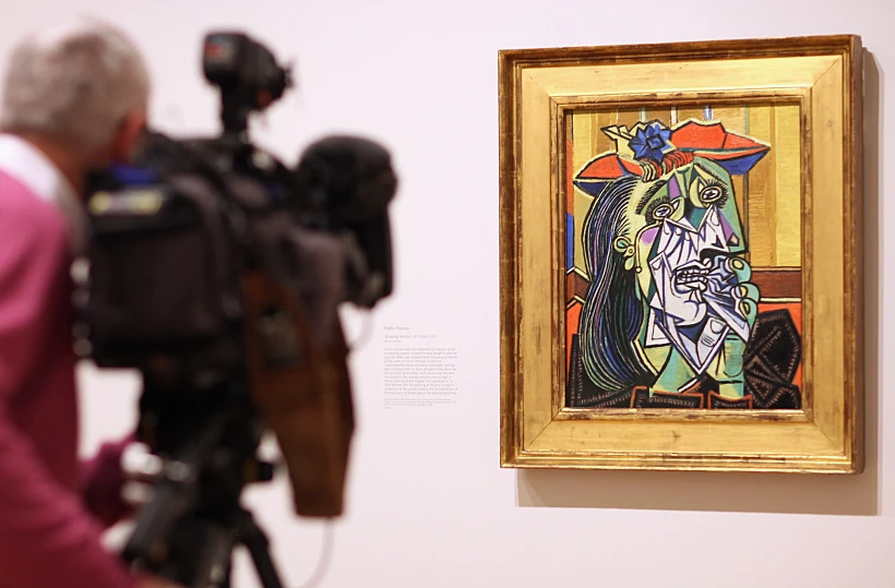 תערוכת אמנות מודרנית של פיקסו