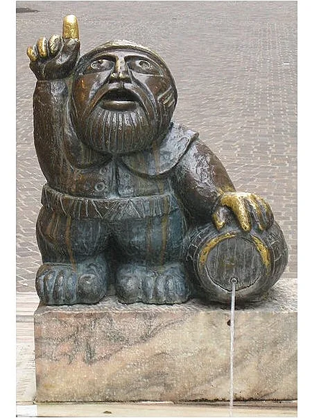 שם הפסל שמביא מזל- Wörthersee-Mandl באוסטריה