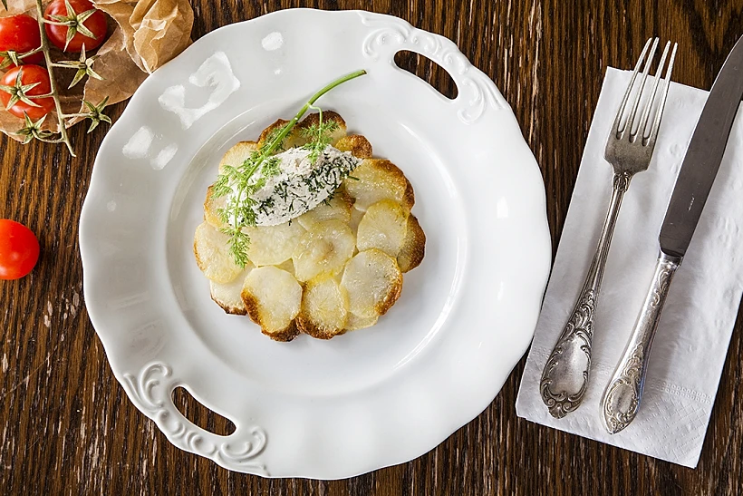 סלט תפוחי אדמה ופול ירוק