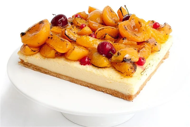 טארט פטיסייר גבינה משמשים והל