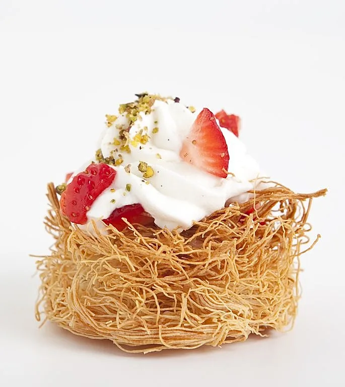 קדאיף שוקולד ותפוז