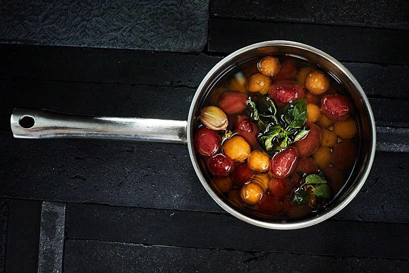 קונפי עגבניות שרי