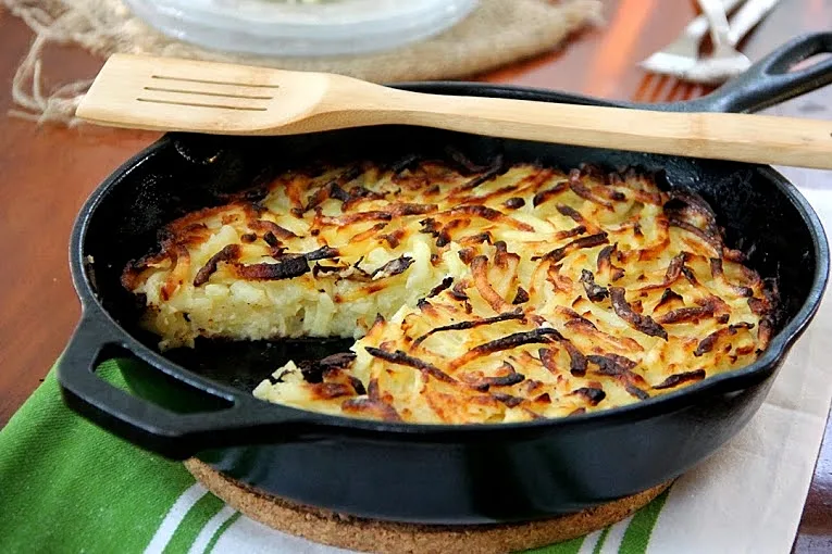 לביבת ענק של תפוחי אדמה