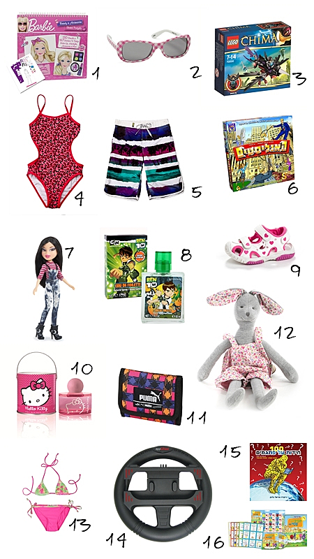 קולאז מתנות