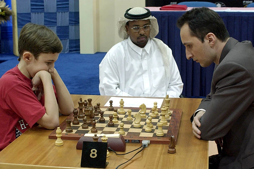 2002. סרגיי קריאקין - ילד פלא שזכה בתואר רב אמן בשח מט  ואחד השחקנים הטובים בעולם