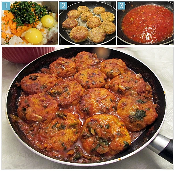 קציצות דגים ברוטב עגבניות