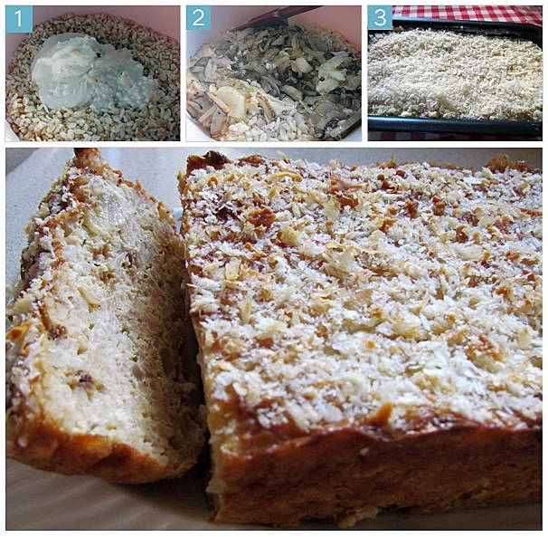 פשטידת פצפוצי אורז וגבינות