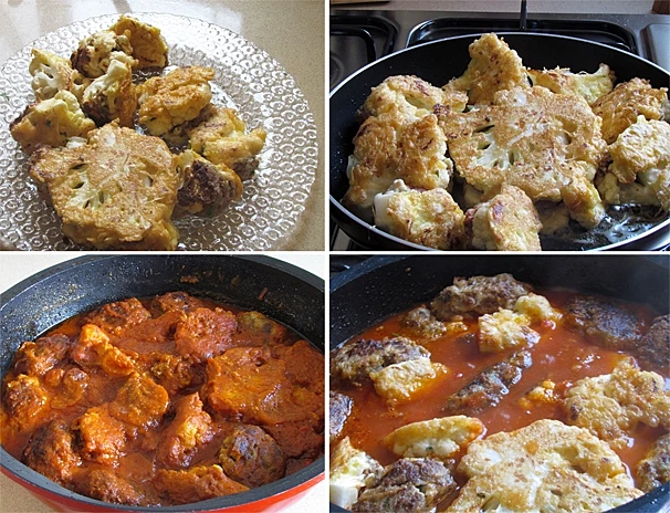 כרוביות במילוי קציצות בשר