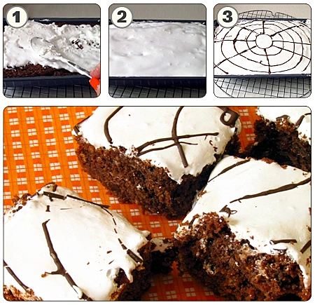 בראוניז שוקולד עם מרשמלו