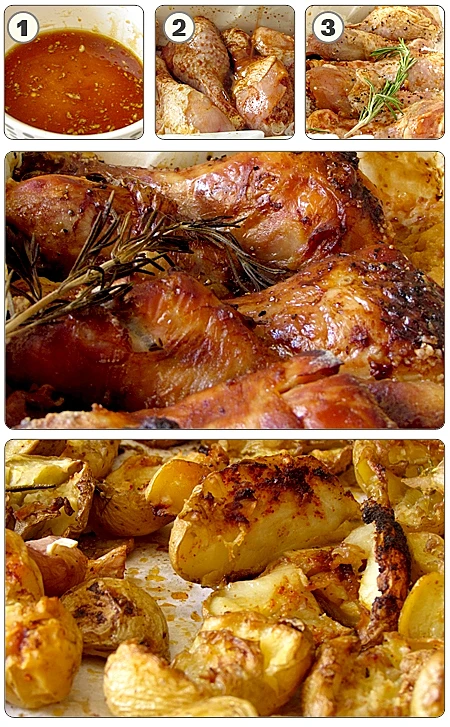 שוקי עוף בתנור