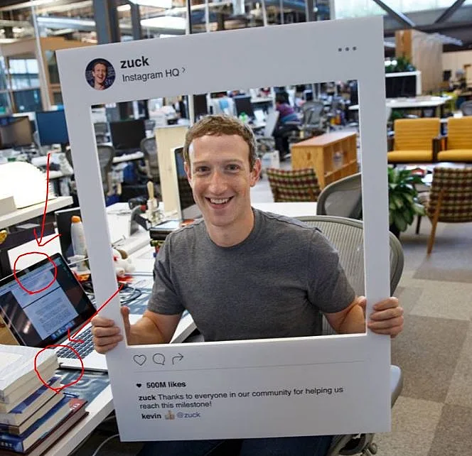 מארק צוקרברג והתמונה השערותית