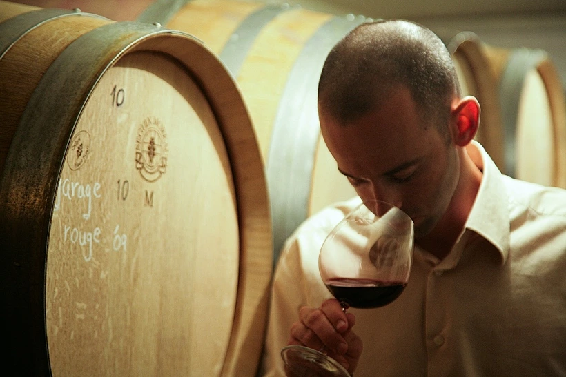 יקב לוינסון, כתבה על טיול יקבים באזור השרון, תמונה בתוך הכתבה