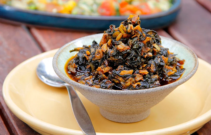 סלט מנגולד ושום