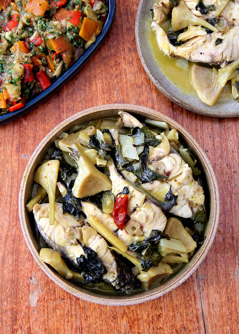 תבשיל מוסר בארטישוקים