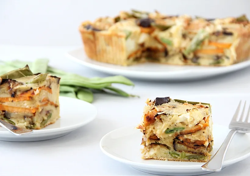 פשטידת ירקות גינה של ברק חי חורש (משק צוריאל) מותאמת אישית