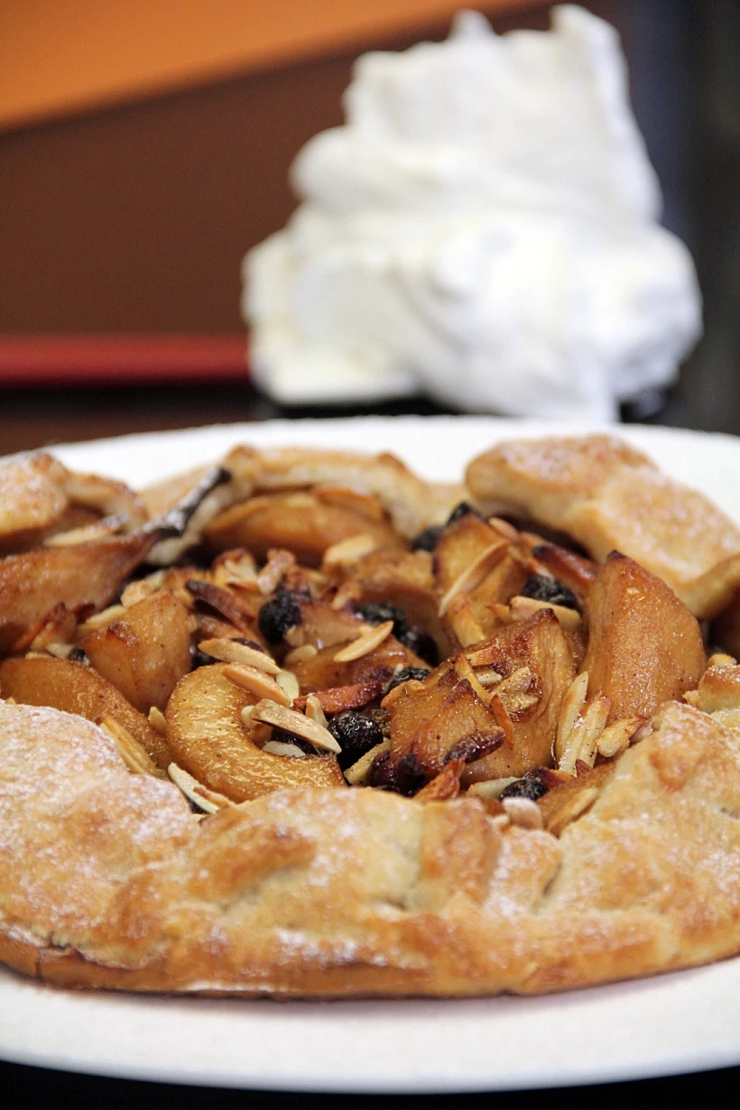 פאי תפוחים עם אוכמניות