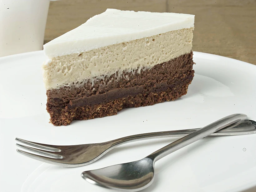 עוגת גבינה שוקולד וקפה