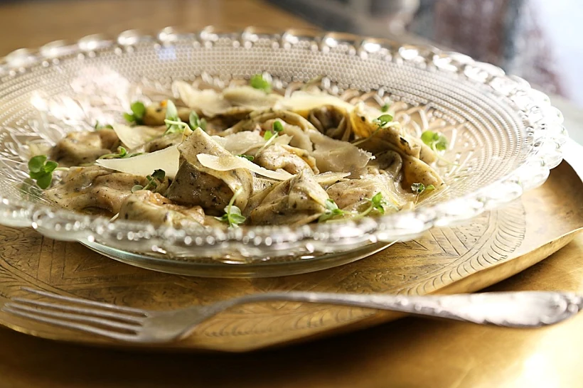 רביולי דלעת ערמונים