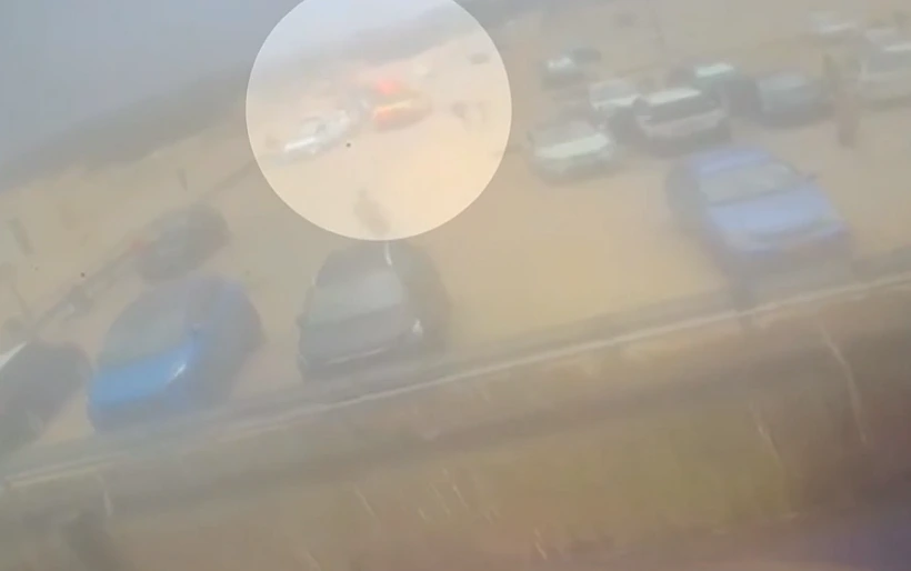 הרגעים שאחרי פגיעת הברק במשפחת חזות