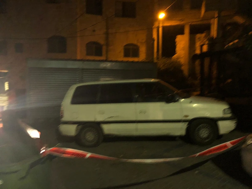 זירת נסיון החיסול באום אל פאחם