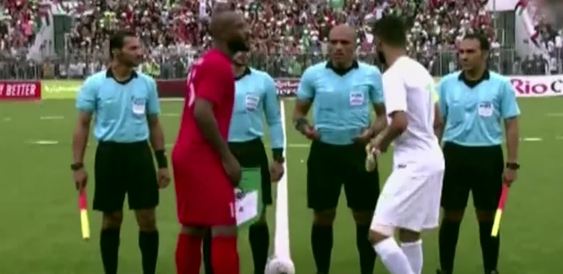 נבחרת פלסטין נגד נבחרת סעודיה בכדורגל