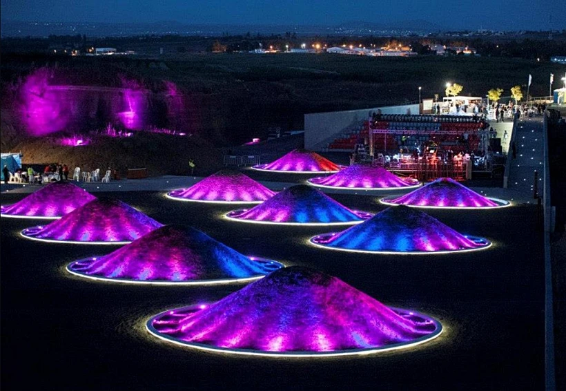 מופע לילה בפארק וולקני אביטל