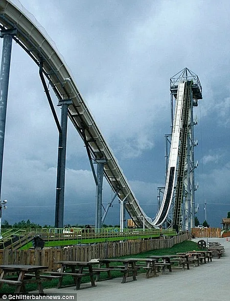 Verruckt : Schlitterbahn Water Park, Kansas City, USA