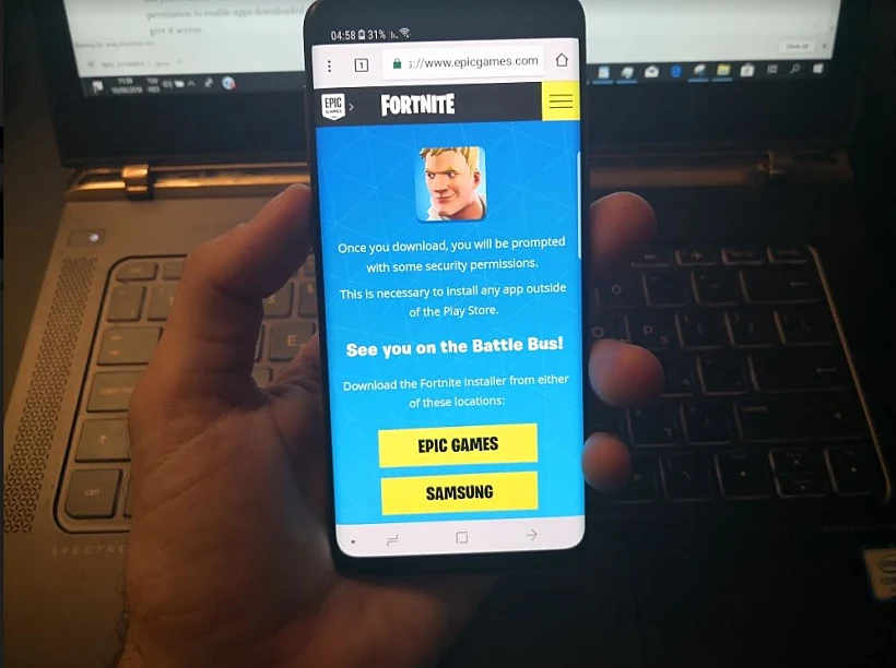 מתקינים את פורטנייט על הסמסונג גלקסי