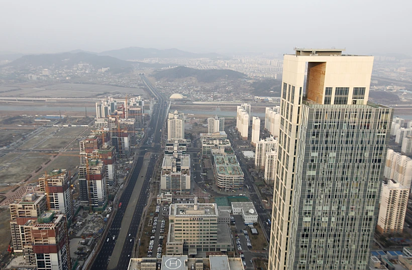 העיר החכמה סונגדו, דרום קוריאה