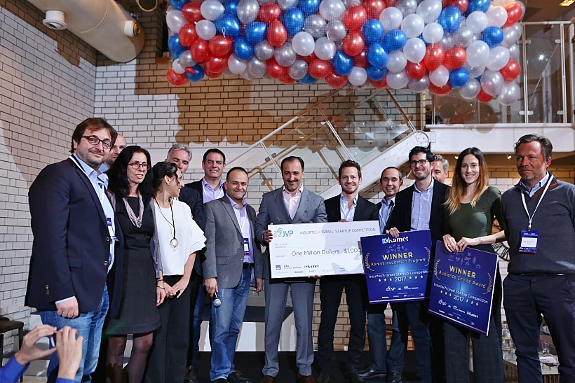הזוכים בגמר תחרות Insurtech Israel