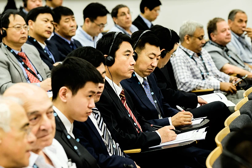 חברי המשלחת הסינית בבאר שבע