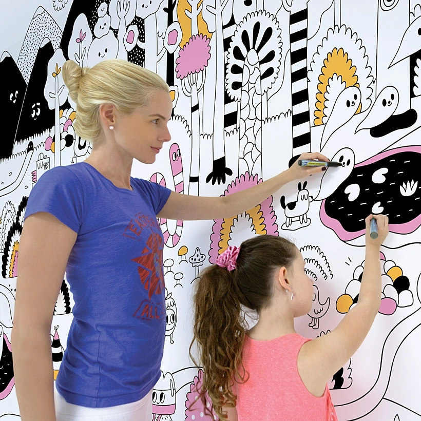 לצייר חופשי על הקירות