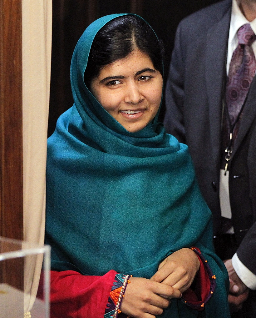 מלאלה יוספאזי, הנערה הפקיסטנית שנורתה על ידי הטאליבן