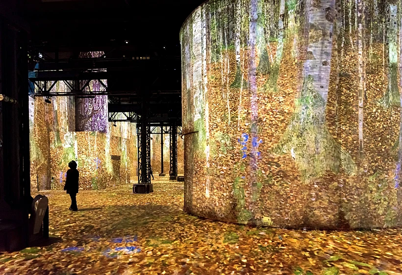 מתוך התערוכה של גוסטב קלימט שנסגרה,