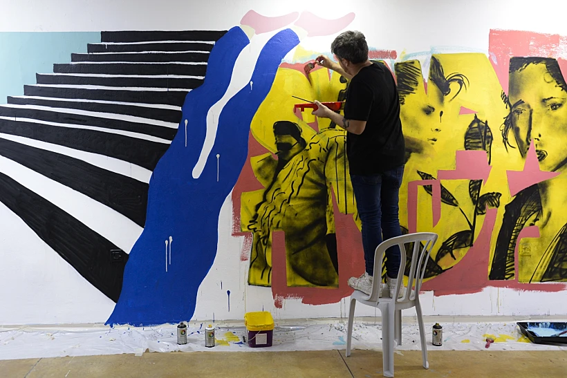 מכינים את התערוכה