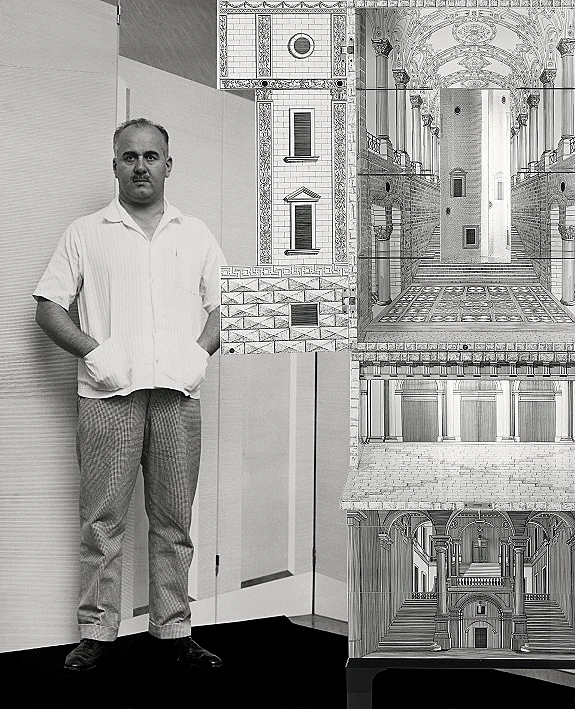 פיירו פורנסטי לצד הפריט האהוכ על בנו ברנבה