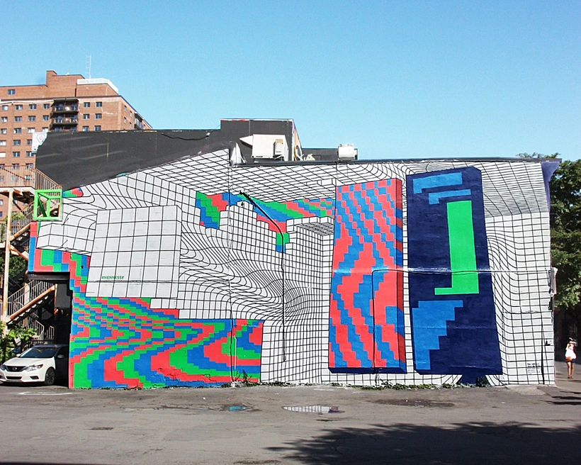 ציור קיר של damsky