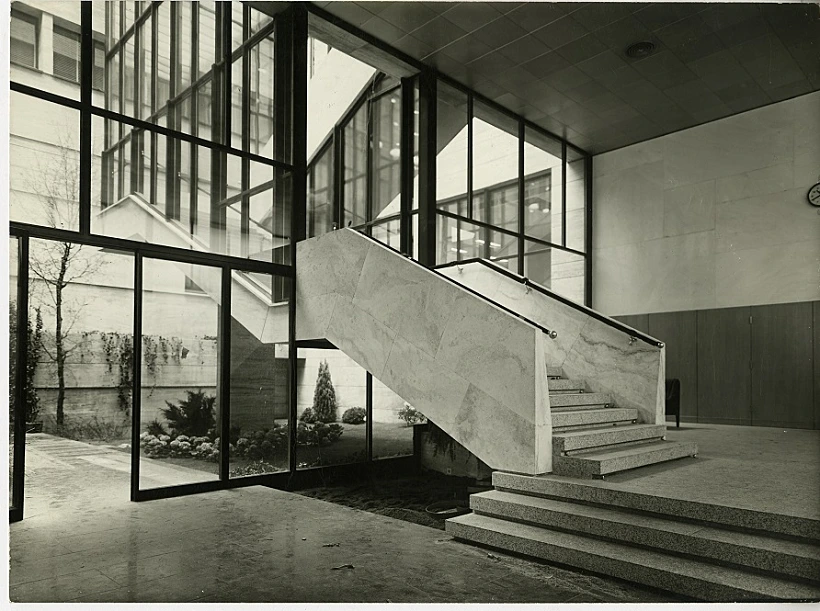 קסטיליוני האדריכל, משרד המסחר, התעשייה והחקלאות במילנו, 1952/1958