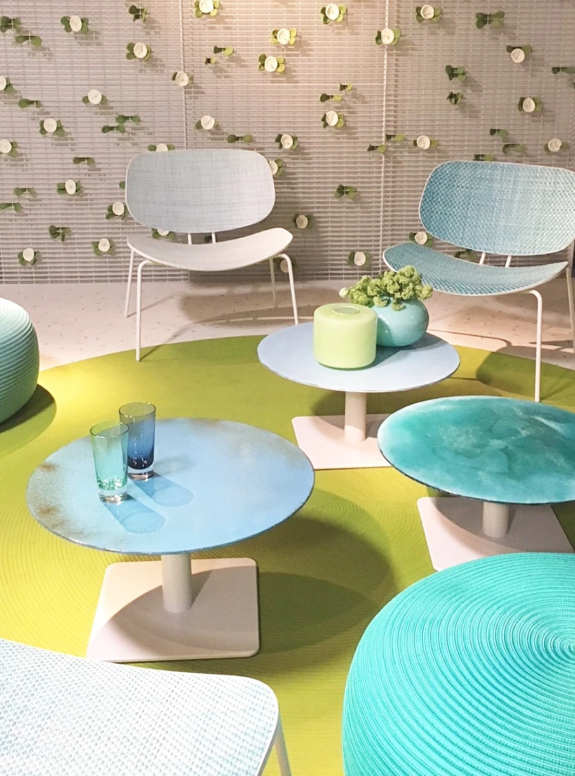 מתוך חלל התצוגה של פאולה לנטי במילאנו