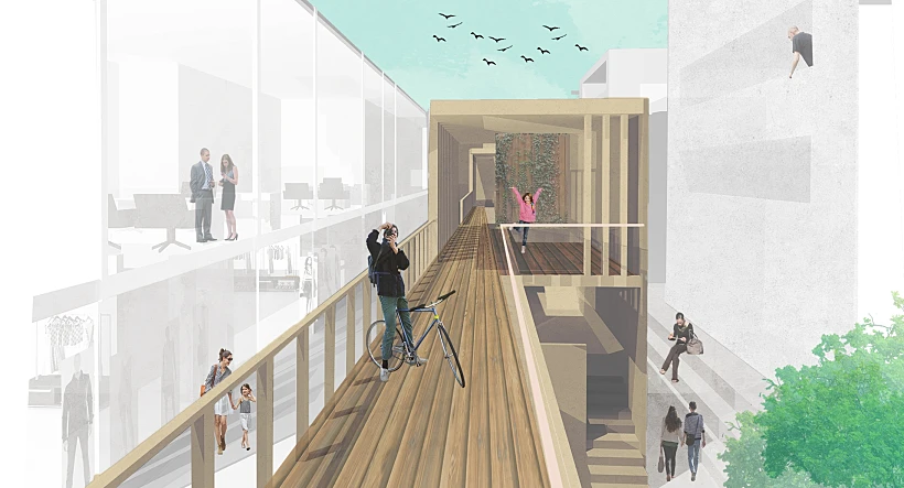 חן עיני, גבול כמקום