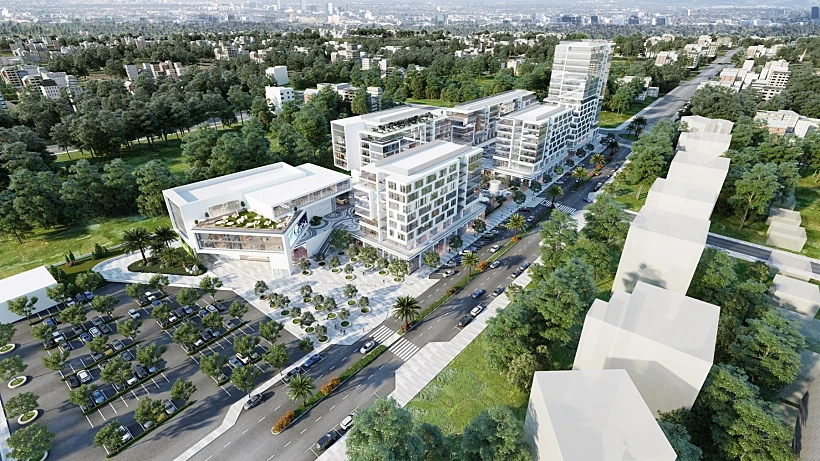 פארק ATECH , הדמיה באדיבות גיא שחם Arc Deco