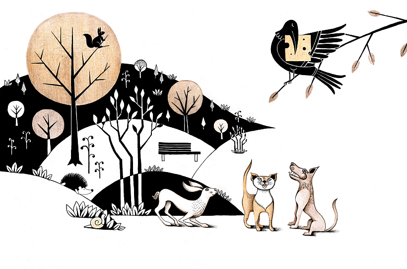 יקטרינה אולשקו, משלי קרילוב (איור יקטרינה אולשקו)