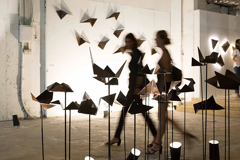 מתוך התערוכה עוף החול של שריתה פלד