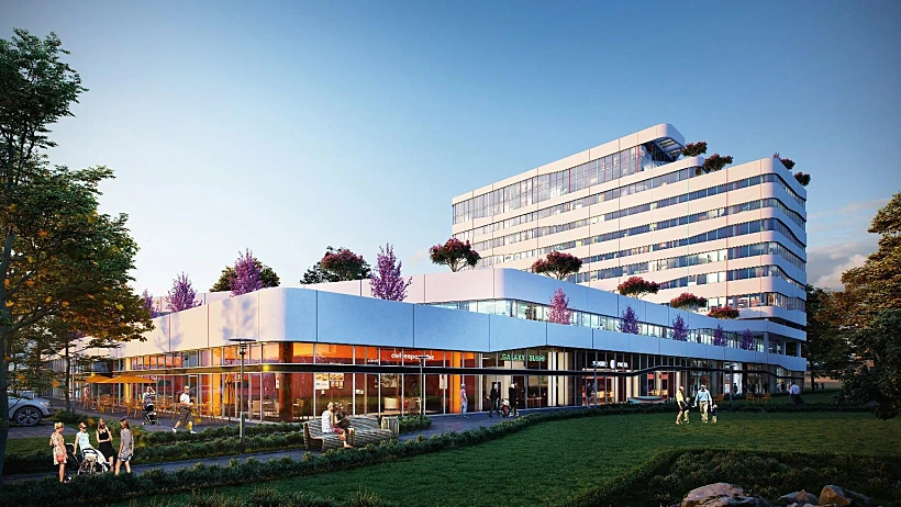 מתחם סקיי סנטר (הדמיה - נעם מרכזיים מסחריים)