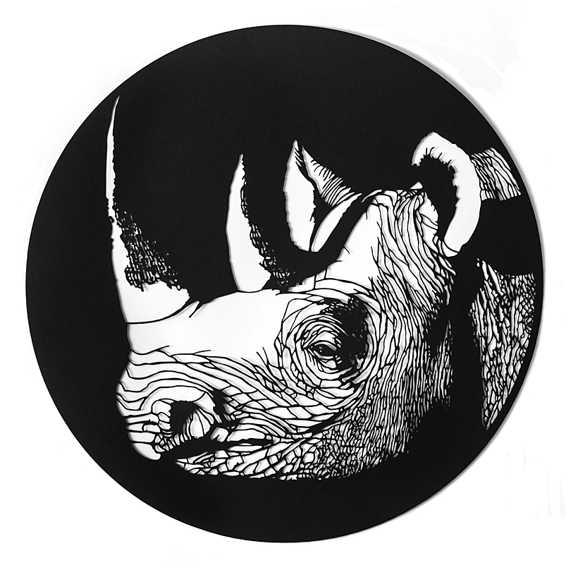 Western Black Rhino, 2017( Shira Glezerman)