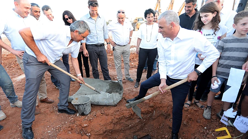 הנחת אבן הפינה בשכונת הדרים