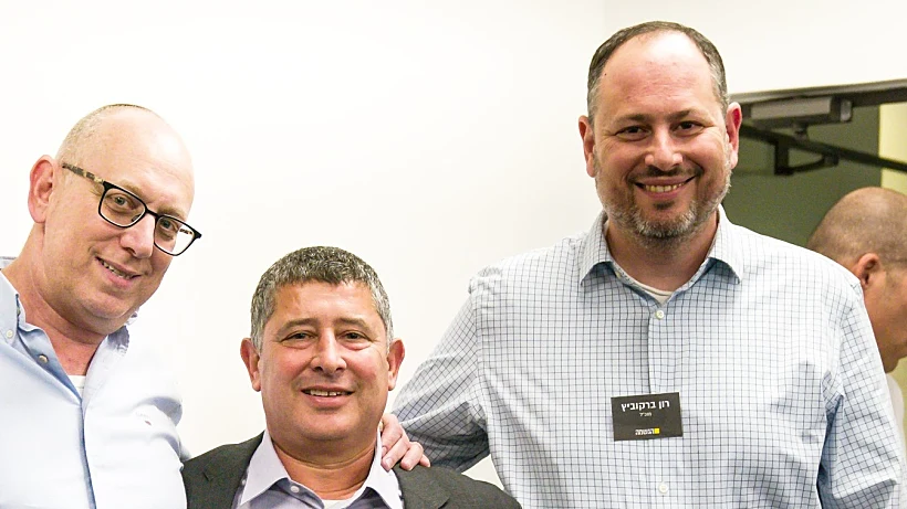 רון ברקוביץ, חנן שמש ואבי כץ