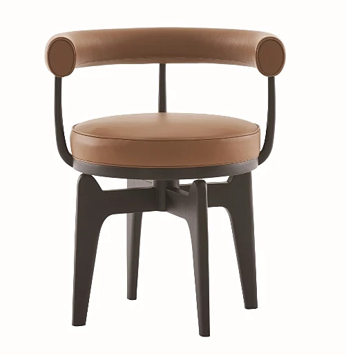 כסא בעל צורניות מעוגלת שעיצבה פרייהנד לקאסינה