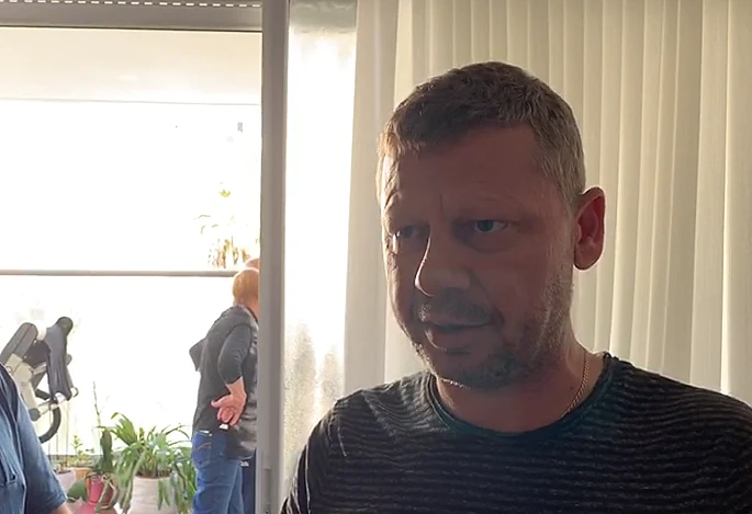 סרגיי, בעלה של אירנה דובינסקי שנהרגה בתאונה הקטלנית בכביש 6