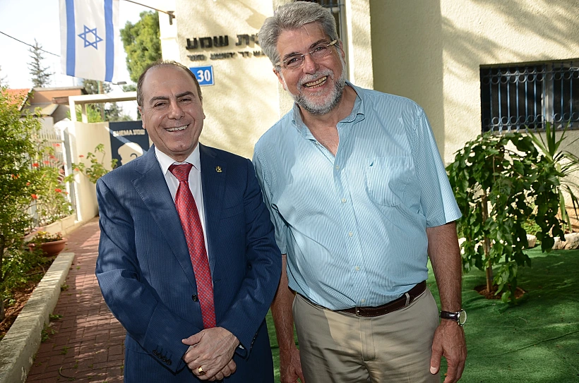 אריק מאיר וסילבן שלום